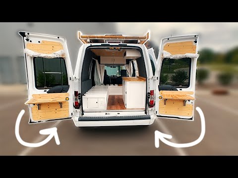 MICRO CAMPER | FULL TOUR!!! (2010 Ford Transit Connect)