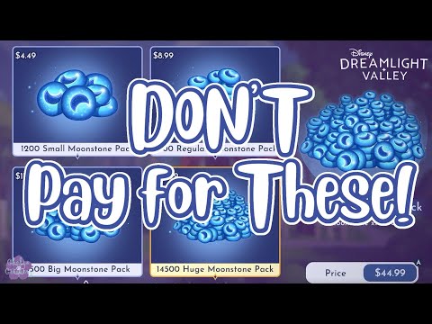 How to get FREE Moonstones!! | Disney Dreamlight Valley | Tips & Tricks