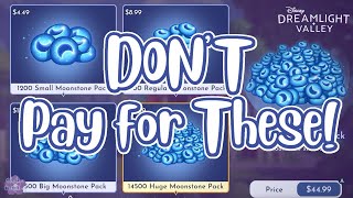 How to get FREE Moonstones!! | Disney Dreamlight Valley | Tips & Tricks