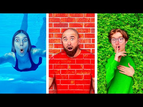 EKSTREMALNY KAMUFLAŻ W CHOWANEGO !