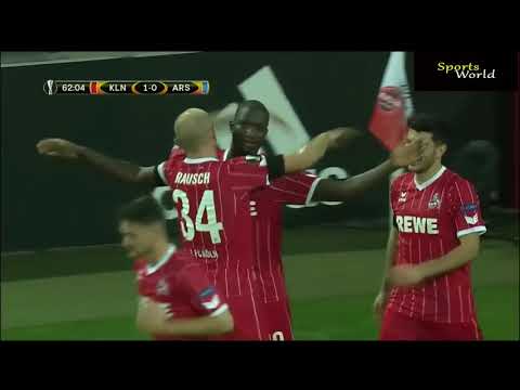 FC Koln vs Arsenal All goals and highlights 23/11/2017 | UEFA Europa League