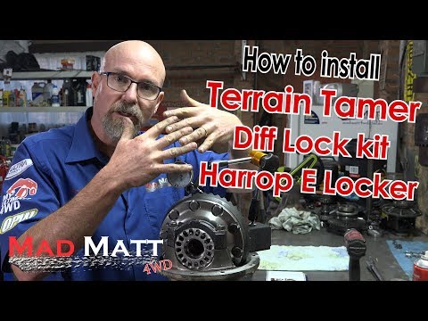 How to install a Terrain Tamer Diff locker kit with Harrop E Locker