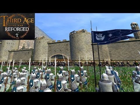 THE GATES OF CALEMBEL (Siege Battle) - Third Age: Total War (Reforged)