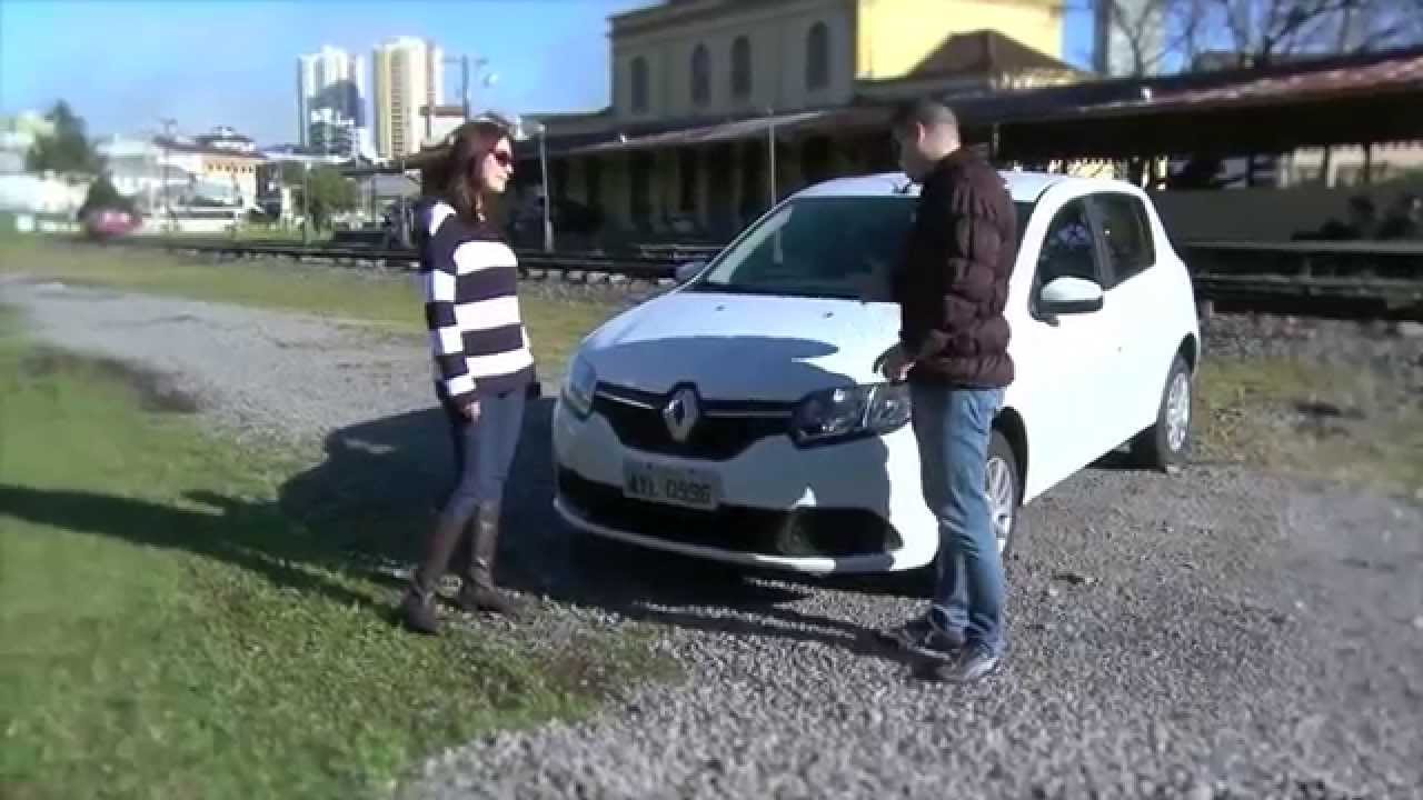 Carros&Cia - Test drive Renault Sandero 2015