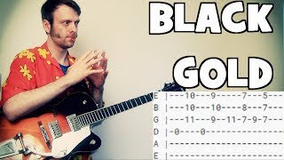 how to play Black Gold by Soul Asylum guitar lesson chords &amp; tab