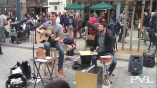John West performing Lovely on 3rd Street Promenade