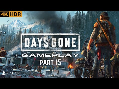 DAYS GONE Full Walkthrough Gameplay Part 15 | Find Hunting Blade | Sarah | PS5 4K - No Commentary