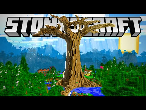 A ARVORE COLOSSAL - NOVA BASE - StonksCraft #30 -Dlet-