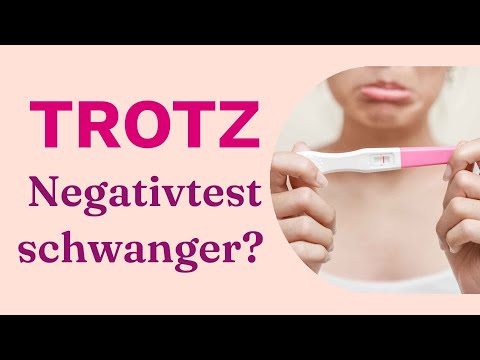 Schwanger trotz negativem Test: Wie kann das sein?