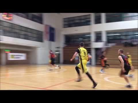 CroHoops Division I 2018/19 Rnd.16 - Tomislav Gajski (Bosco) Highlights