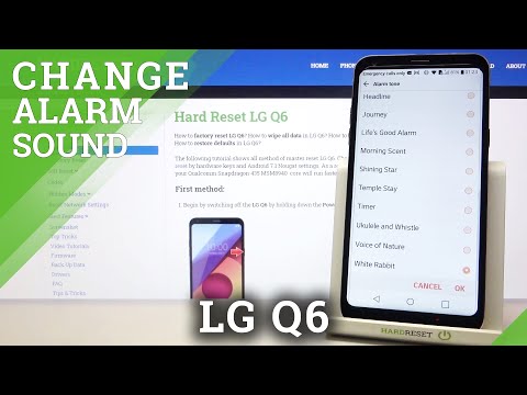 LG Q6 - Alarm Tones Presentation