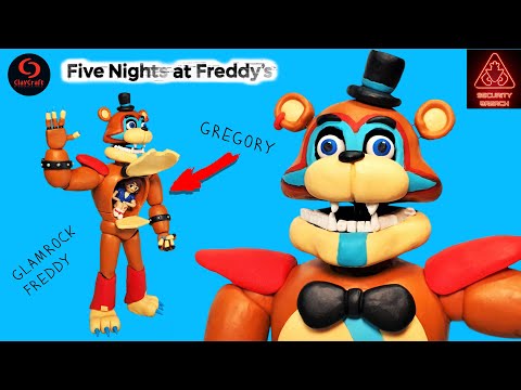 Glamrock Freddy and Gregory with Clay | FNAF Security Breach | ClayCraft Tutorial