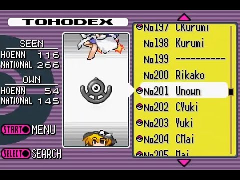 Touhoumon Purple LP [54]: I Catch A Pokémon (Also I Finish Trick House)