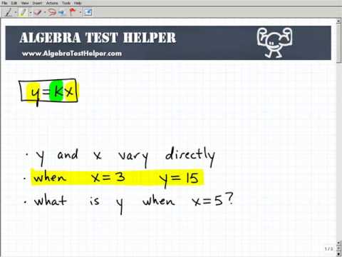 Direct Variation Definition Examples Expii Direct Variation Definition Examples Expii