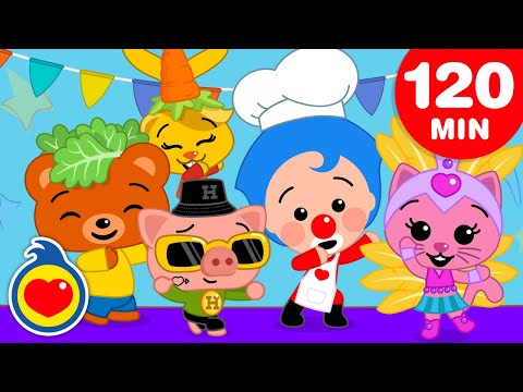 ¡A BAILAR! ♫ Y Muchas Más Canciones Infantiles para Cantar y Bailar ???? (120 Min) ♫ Plim Plim