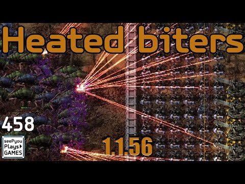 Heated biters - Factorio - Discover and Expand - seePyou plays - Ep458