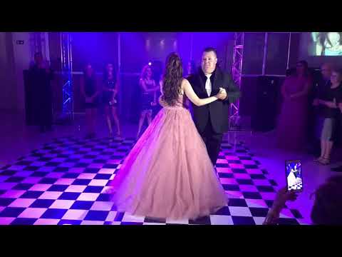 Valsa Debutante Giovanna com o pai, padrinho e avô 02/02/2019