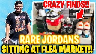 CASHING OUT ON RARE JORDANS AT THE FLEA MARKET!! *Live Negotiation & Easy Deals*