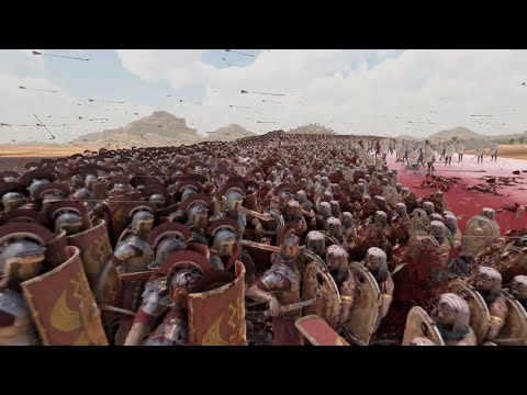 Roman Legions vs Egyptian Soldiers - UEBS 2
