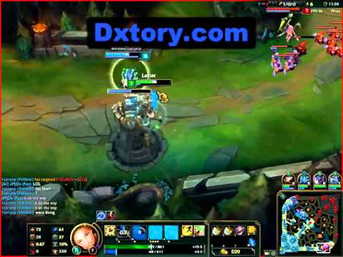 Lol Gameplay - Solo Queue Lux Support - First Video :D