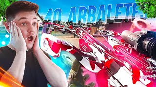 40 JOUEURS A L'ARBALETE !  ( C'est une dinguerie VRAIMENT )