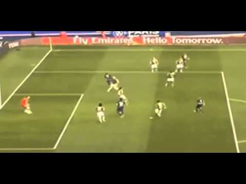 Zlatan Ibrahimovic Back heel Goal scorpion kick' vs Bastia