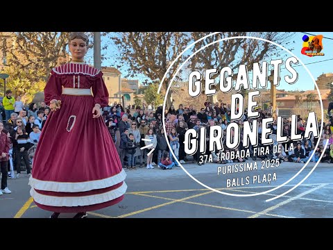 Gegants Gironella 2025 - Balls de plaça 37a Trobada Purissima