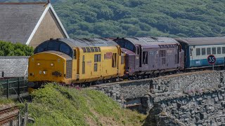 Chasing and racing The Cambrian Coast Express class 97 rail tour
