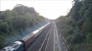 preview picture of video 'Deltic 55022 at Ruscombe'