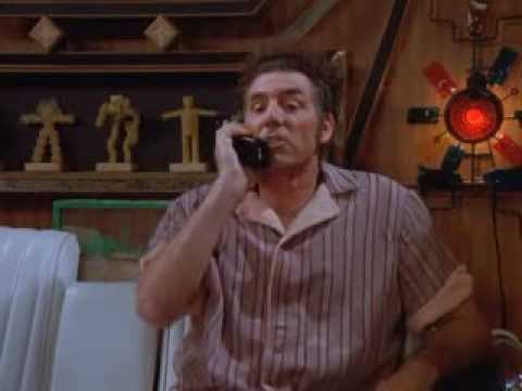 サインフェルド・クレーマー・ムービフォン・マン (Seinfeld Kramer Moviefone Man)