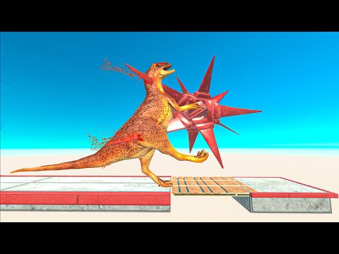 DEADLY SPIKED Metal Ball ► Animal Revolt Battle Simulator