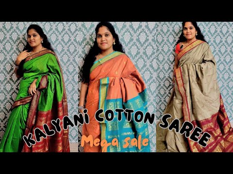 Kalyani cotton sarees