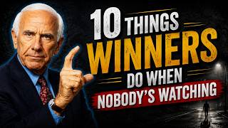 10 Things Winners Do When Nobody's Watching | Jim Rohn Motivation
