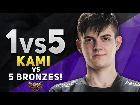 1vs5 - KAMI vs 5 BRONZES!