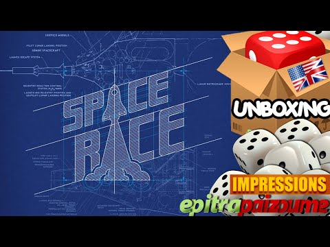 Space Race - Unboxing & Impressions (EN) by Epitrapaizoume