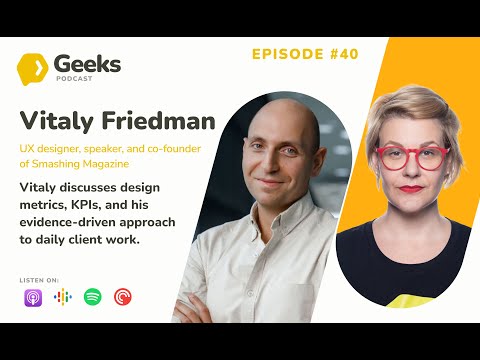 Vitaly Friedman  | uxcon special: Designing for Complex UIs and Measuring UX  | #40