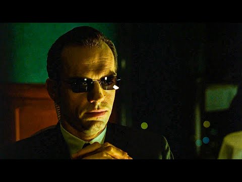 The Matrix (10/16) Movie Scene - Cypher and Agent Smith make a deal (1999) HD