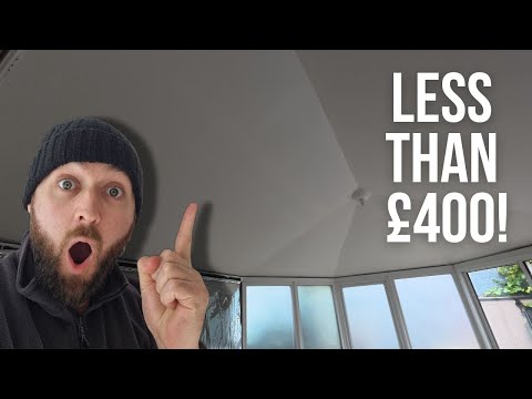 How To INSULATE & BOARD A Conservatory Roof!