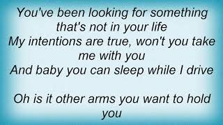 Trisha Yearwood - You Can Sleep While I Drive Lyrics