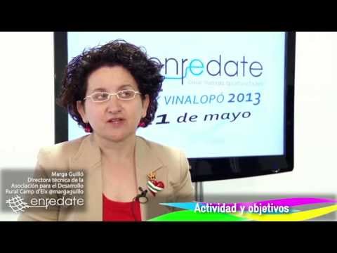 Entrevista a Marga Guill en Enrdate Elx-Baix Vinalop 2013 