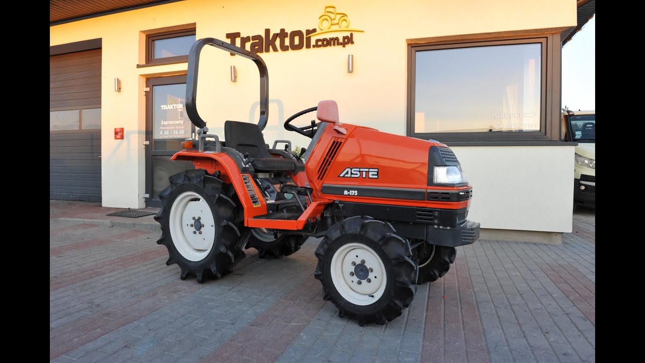 Kubota Aste A-175 4x4 17KM japoński mini traktorek ciągnik www.TRAKTOR.com.pl