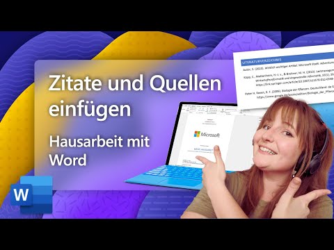 Quellen & Zitate in Word - alles was du wissen musst