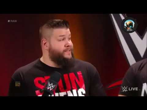 Kevin owens,samoa joe backstage segment raw 1/6/20