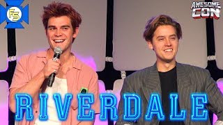 RIVERDALE Panel (KJ Apa, Cole Sprouse) - Awesome Con 2019 video