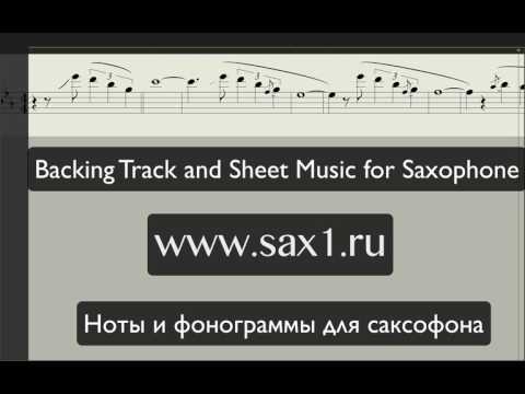 Syntheticsax – Philosophy (Backing track & Score for Sax Alto)