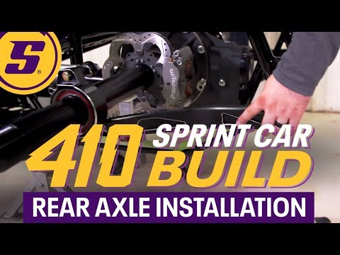 410 Sprint Car Build Ep 06 Rear Axle Installation