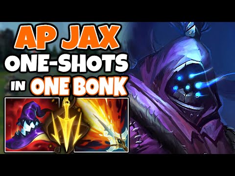 FULL AP JAX can ONE-SHOT with a SINGLE BONK (I killed a 2200 HP Cait in less than 1 second)