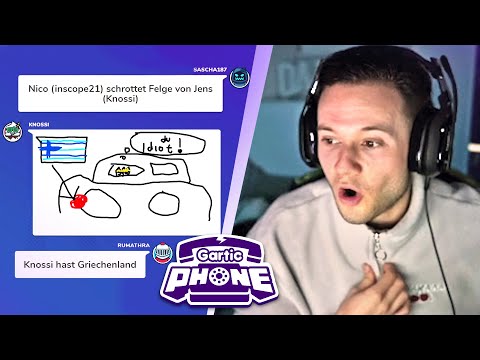 Stille Post in 2021 😂 | Gartic Phone mit Sascha, Knossi, Trymacs etc.