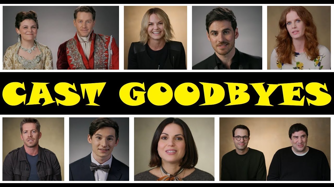Once Upon A Time Season 7 Cast Goodbyes (HD) "And They Lived Happily Ever After"