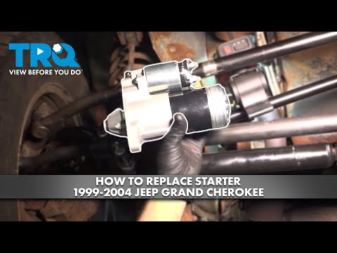 How to Replace Starter 1999-2004 Jeep Grand Cherokee